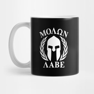 Mod.24 Molon Labe Greek Spartan Mug